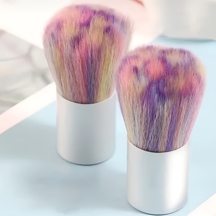 Nail art brush rainbow