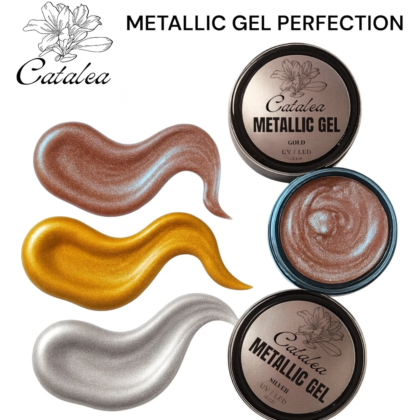 Metallic painting gel