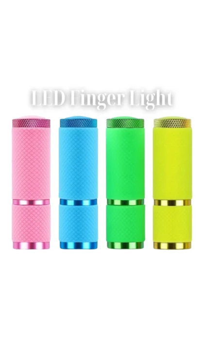 Uv/Led Finger Light