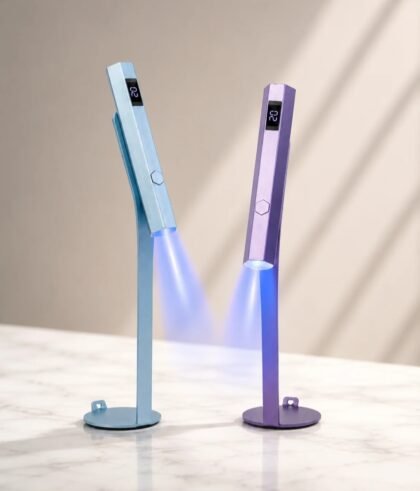 Metal Line Finger Lamp