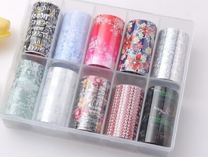 Transfer foil set