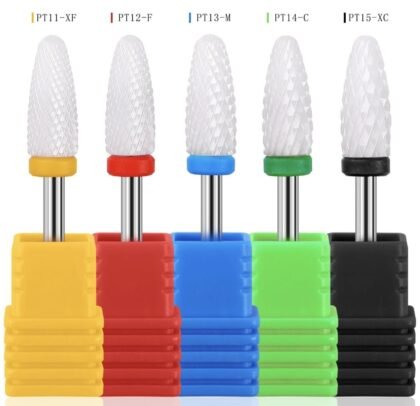 Ceramic Nail Drill Bits Torch Cylinder