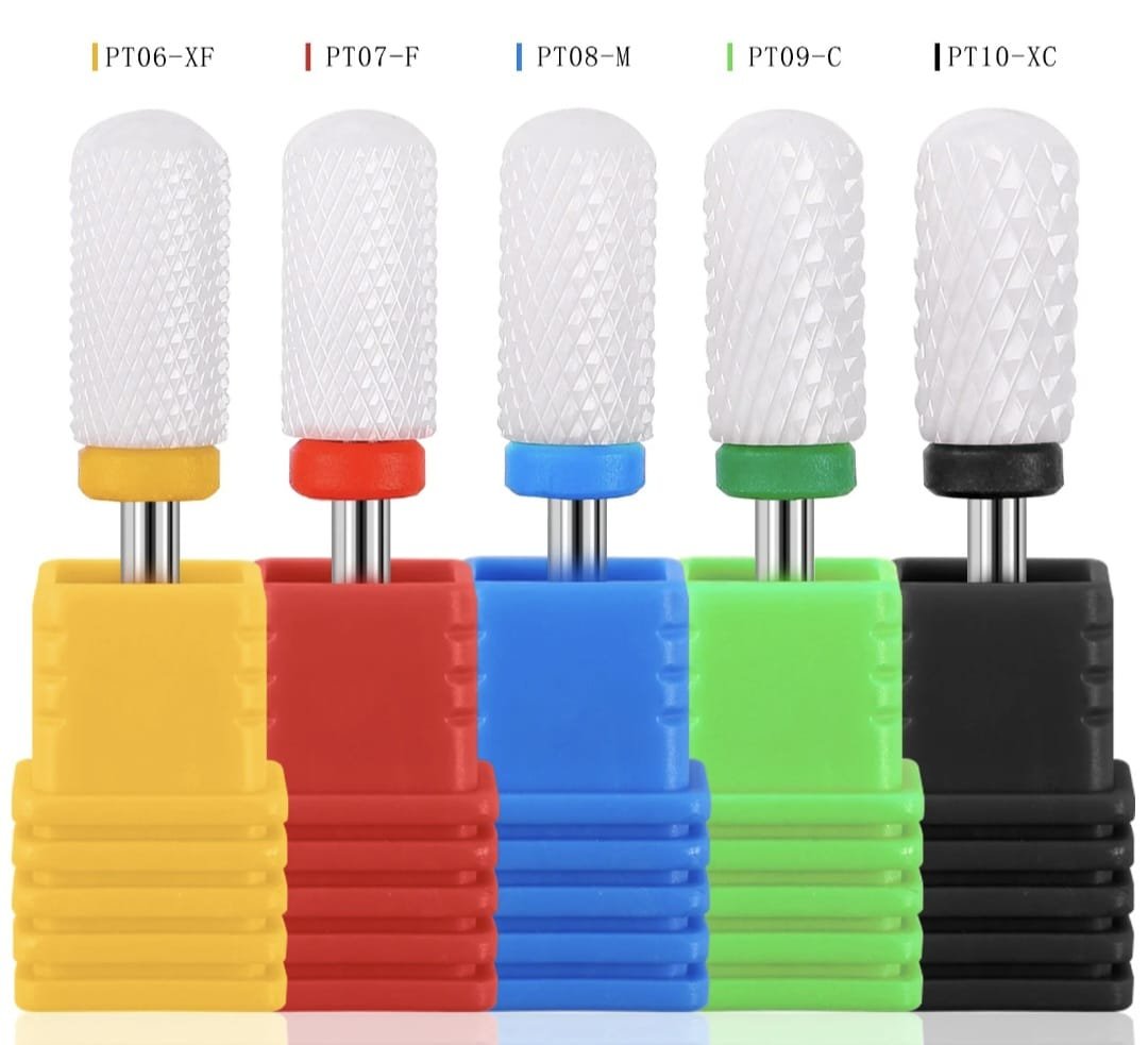 Ceramic Nail Drill Bits Barrel Ball